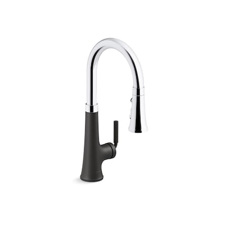 Kohler Tone Pull-Down Single-Handle Kitchen Sink Faucet 23764-CBL